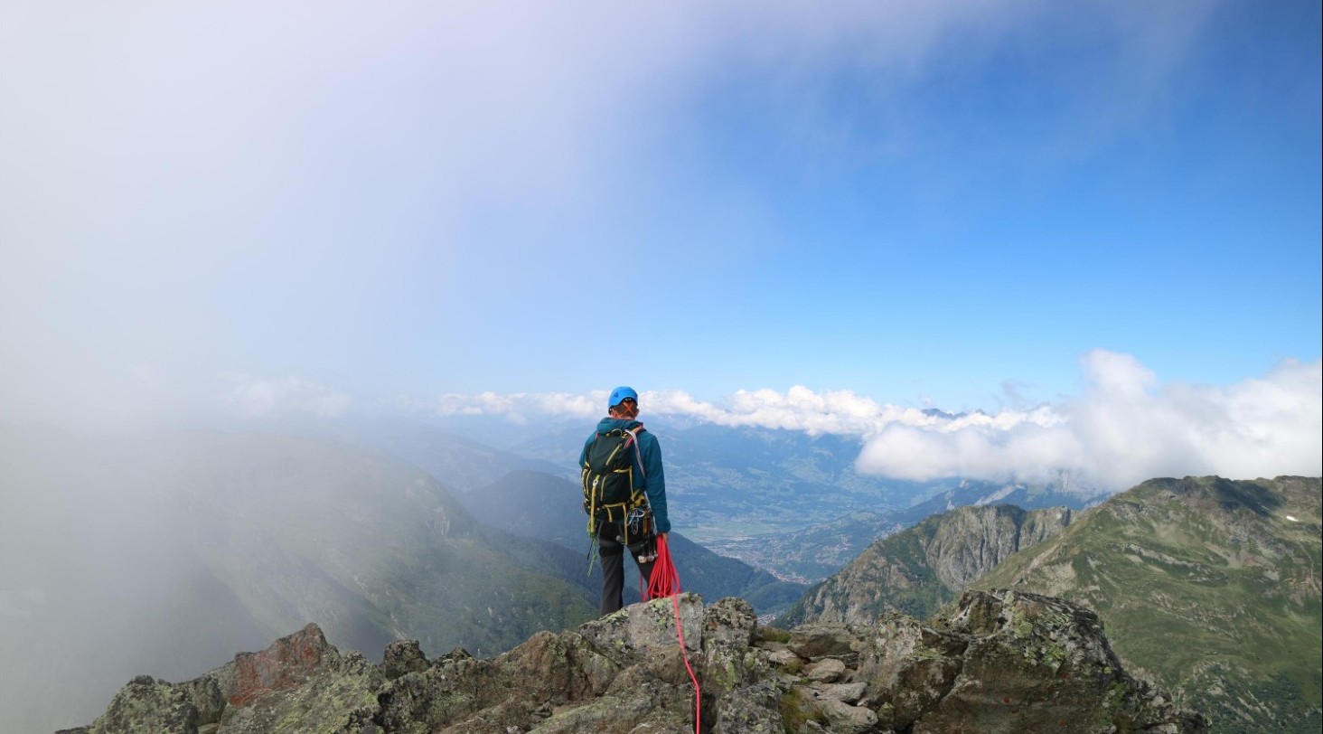 Climbing view
